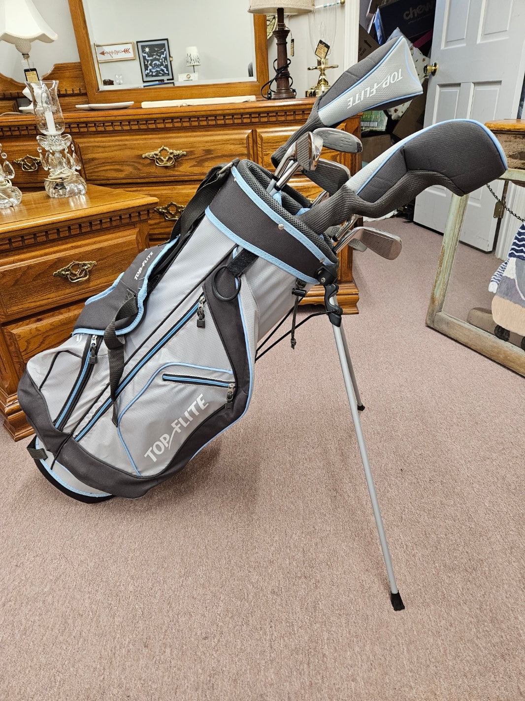 Top Flight Women's Golf Clubs w/ Bag