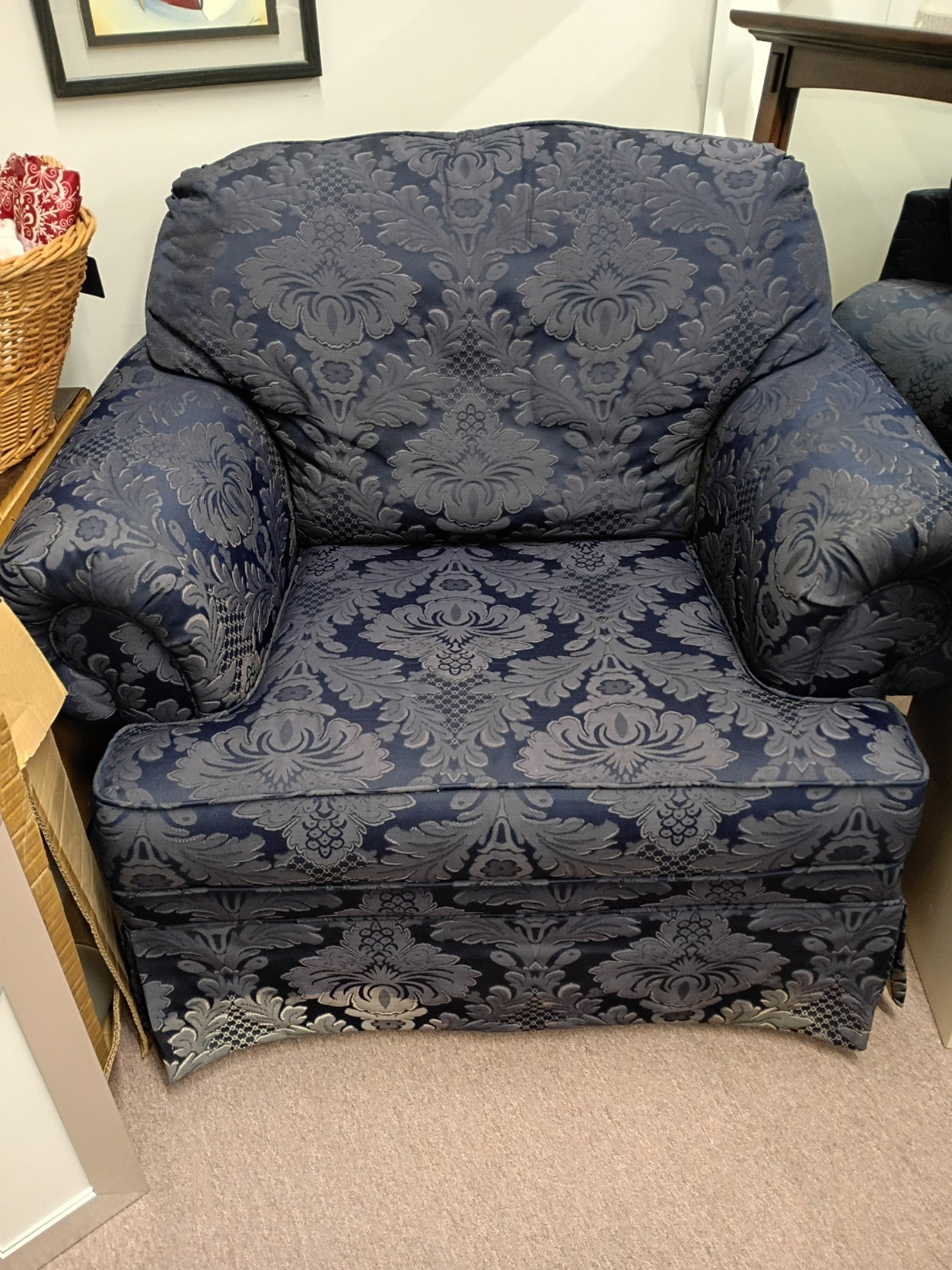 Blue Accent Chair