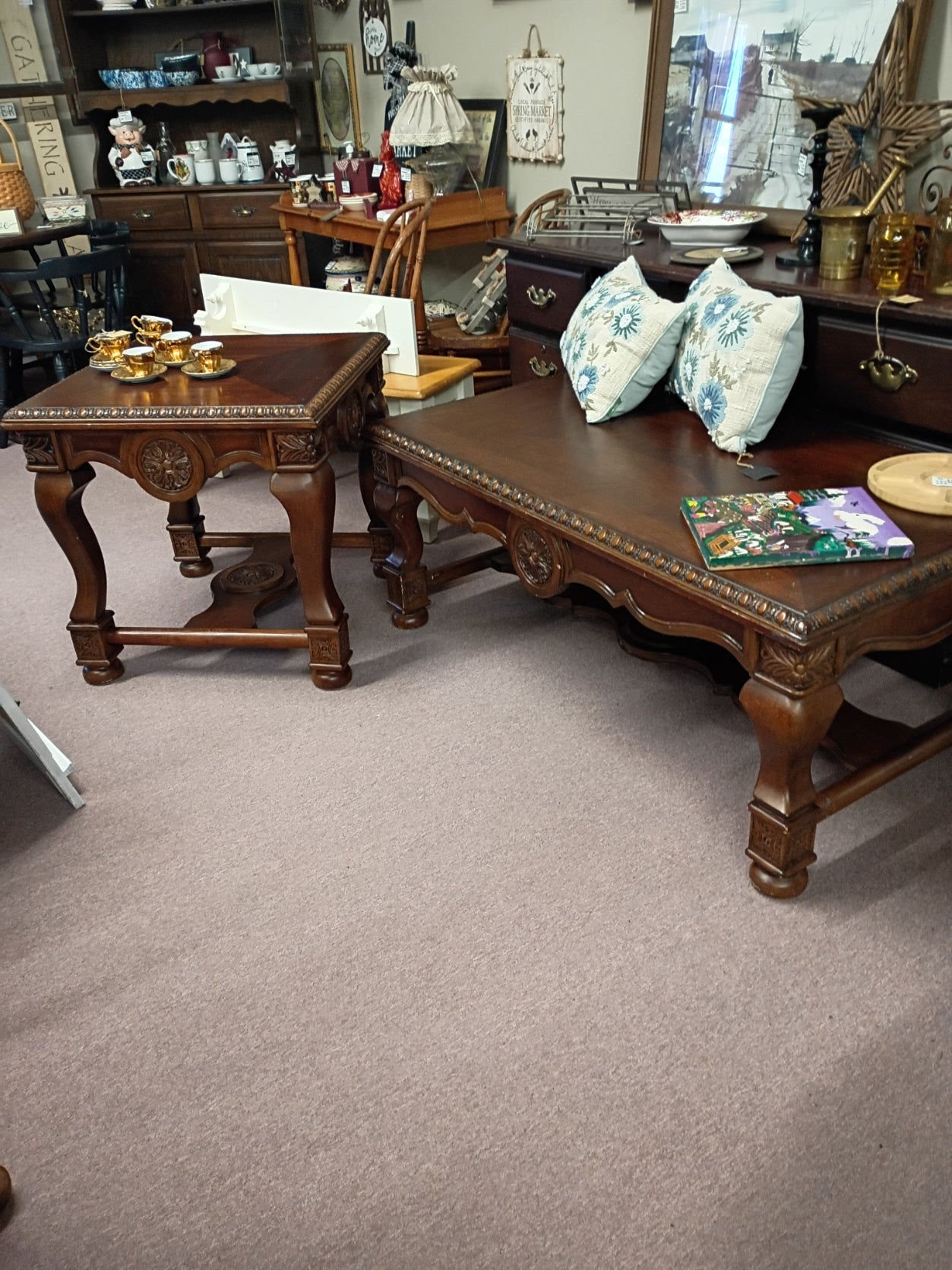 Coffee and End Table Set