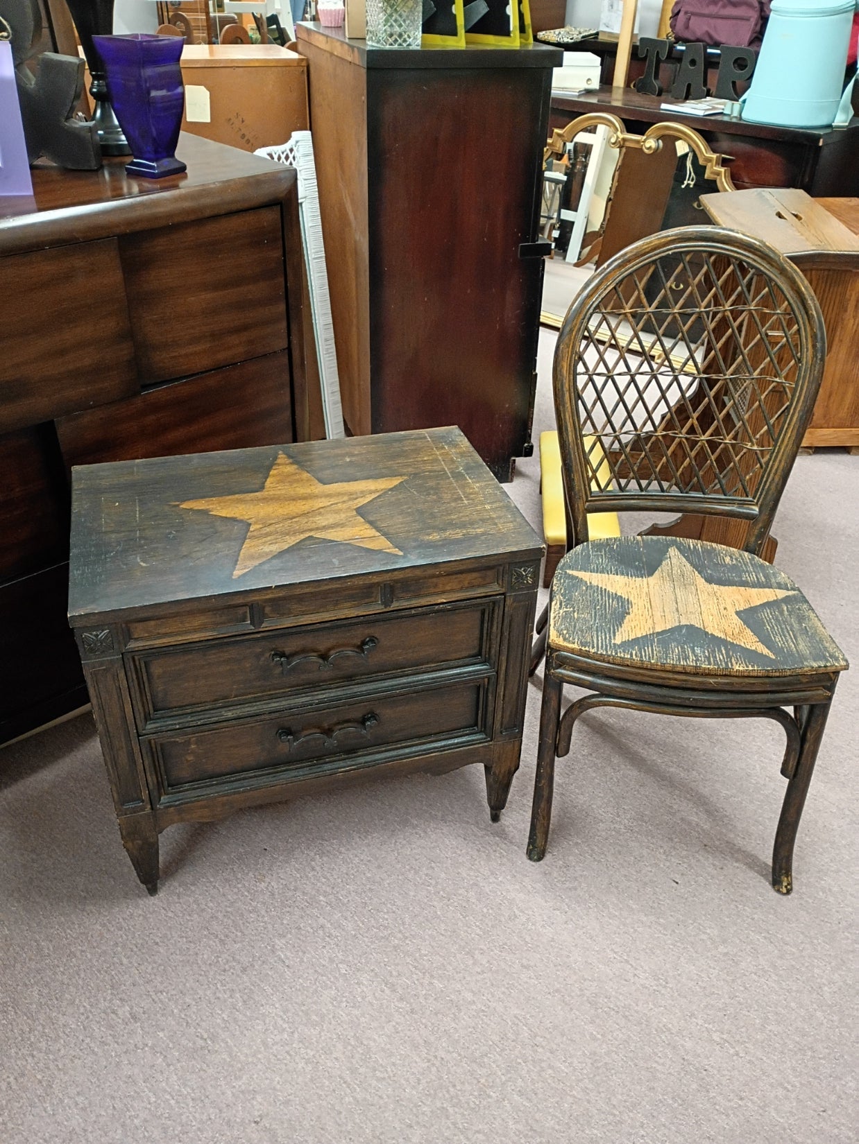 Chest w/ Matching Chair