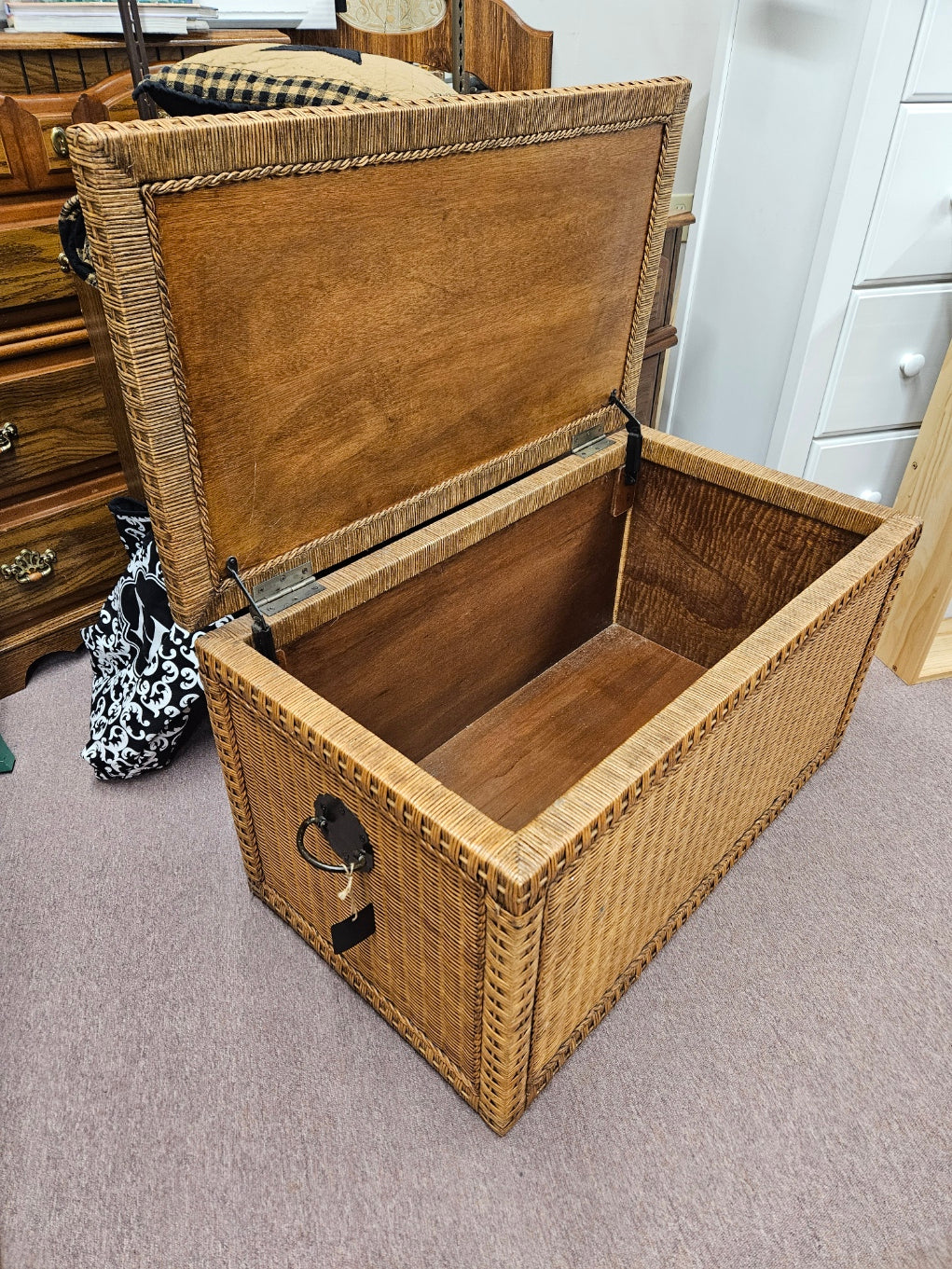 Wicker Storage Box