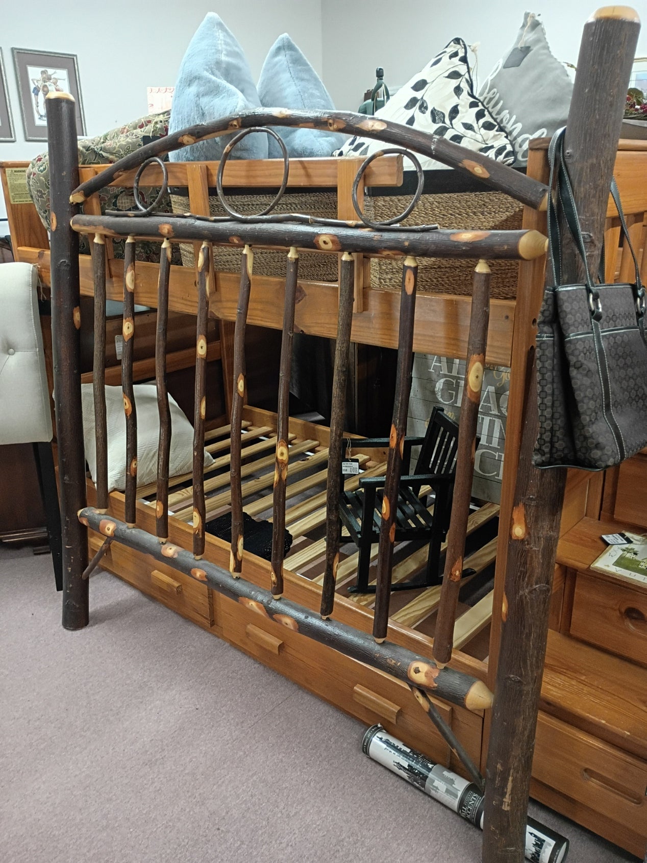 Queen Size Amish Built Headboard