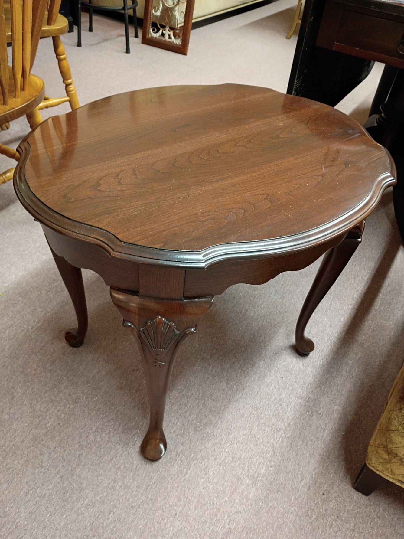 Oval, Ethan Allen End Table