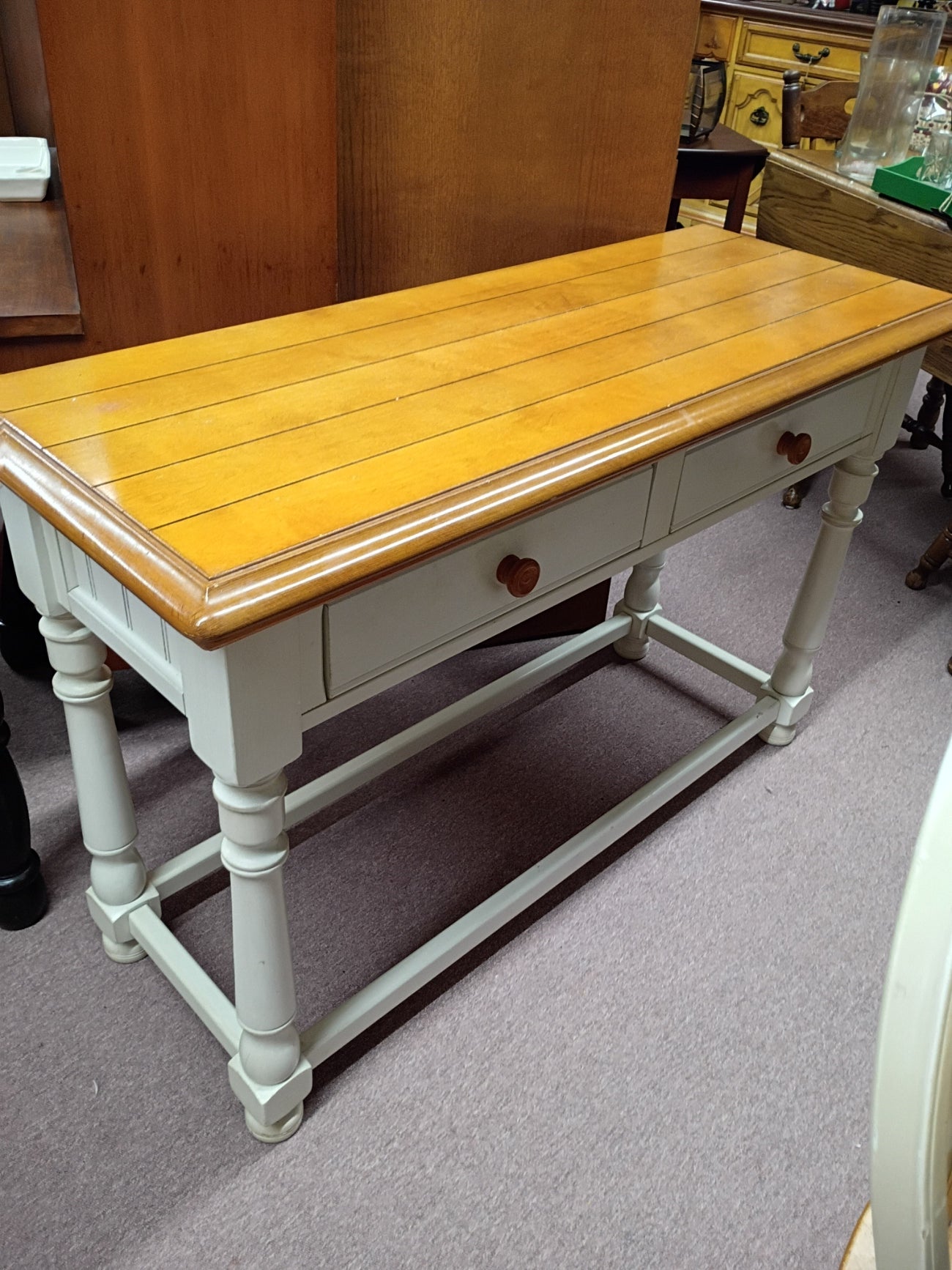 Cram Buffet w/ Wood Top