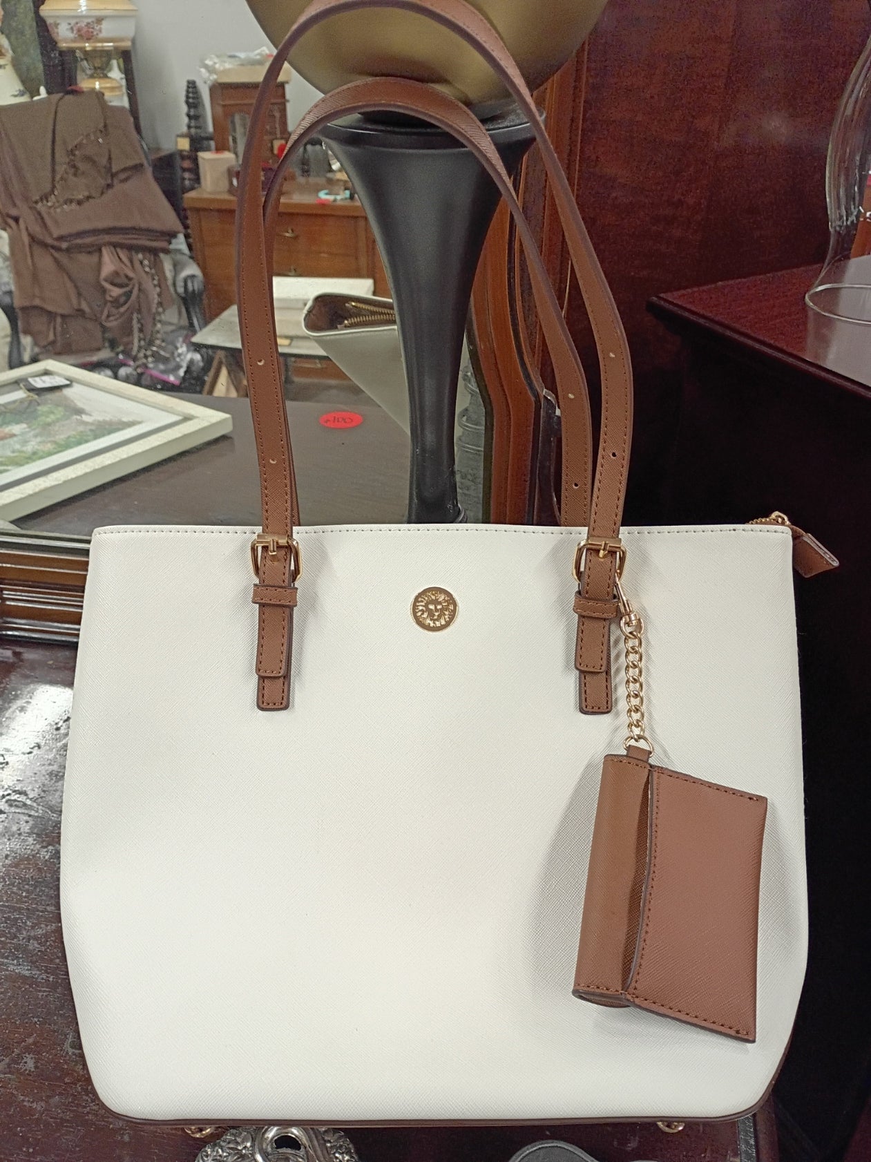 White Anne Klein Purse