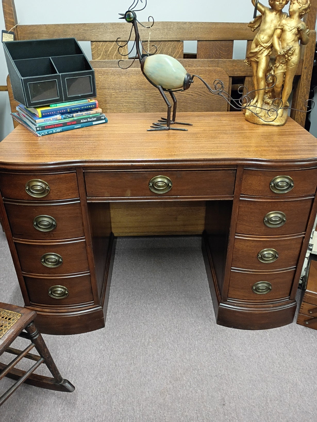 Vintage Knee Hole Desk