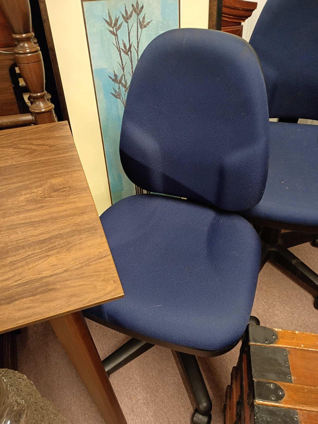 Blue Desk Chair