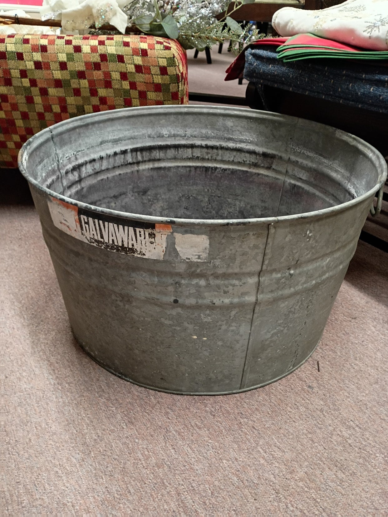 Galvanized Tub