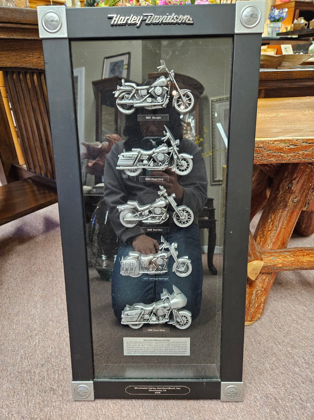 Harley Davidson Shadow Box