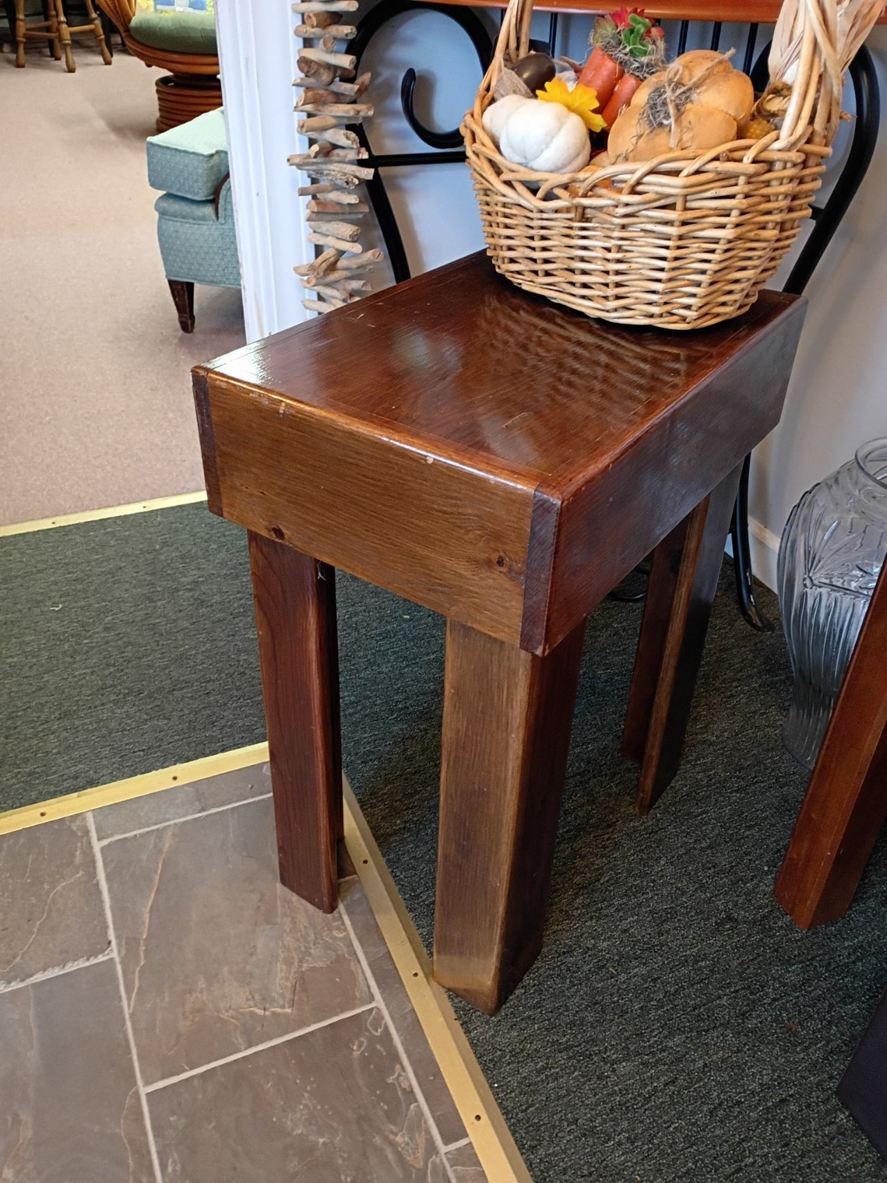Wooden End Table