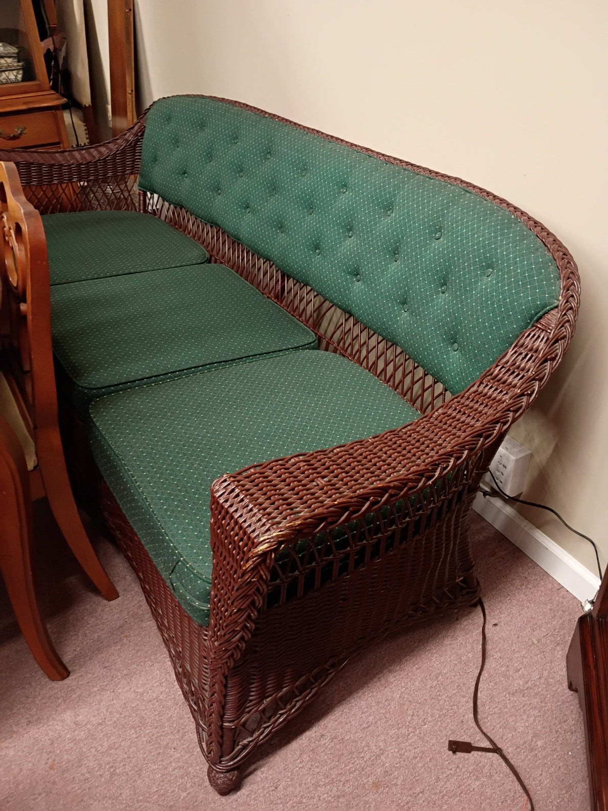 Wicker Sofa