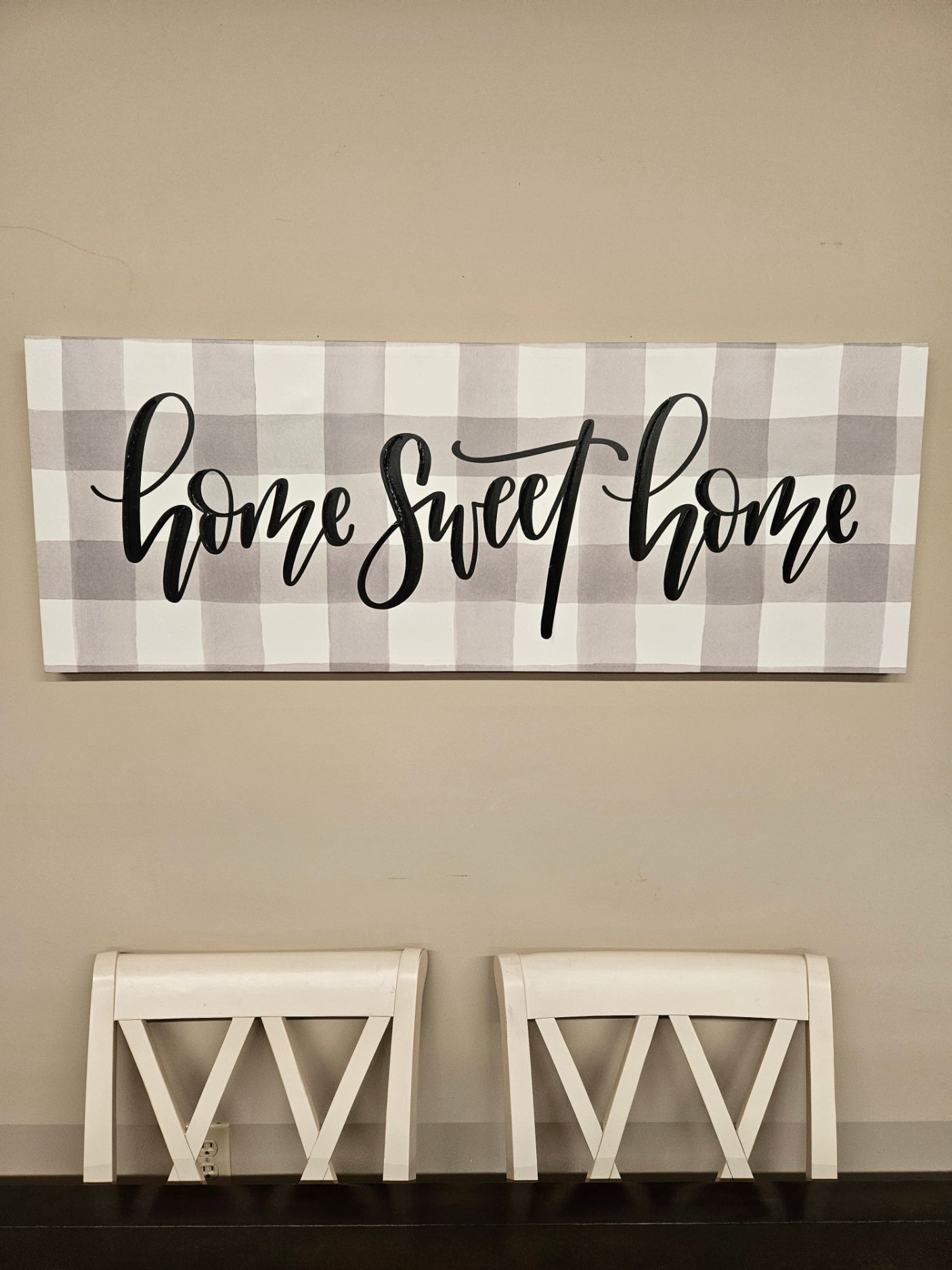 "Home Sweet Home" Canvas