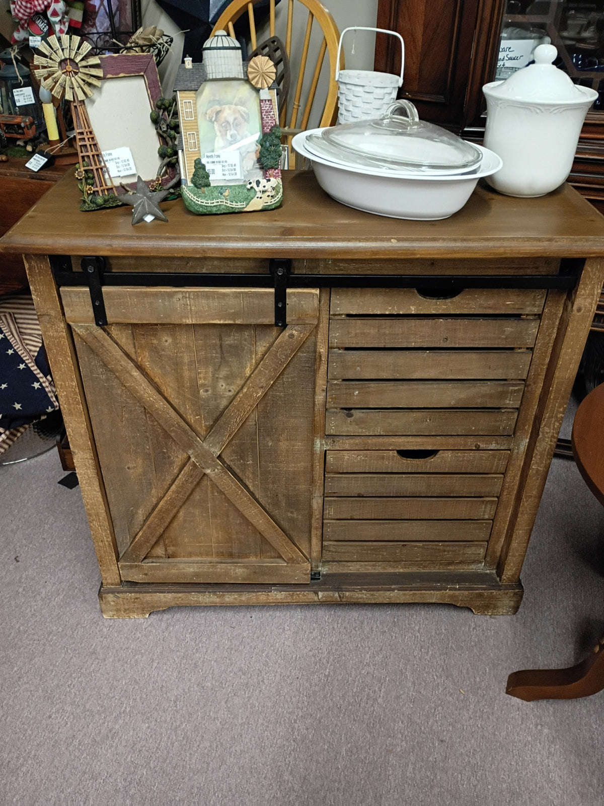 Rustic Storage Cabinet
