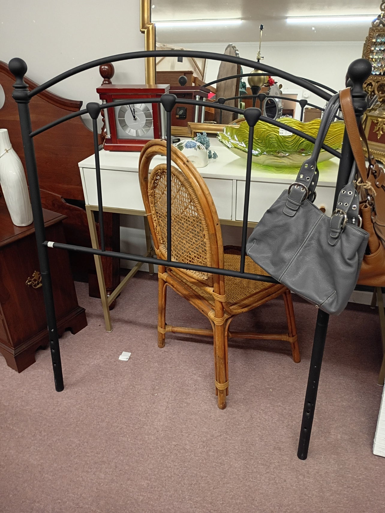 Black Metal Twin Bed