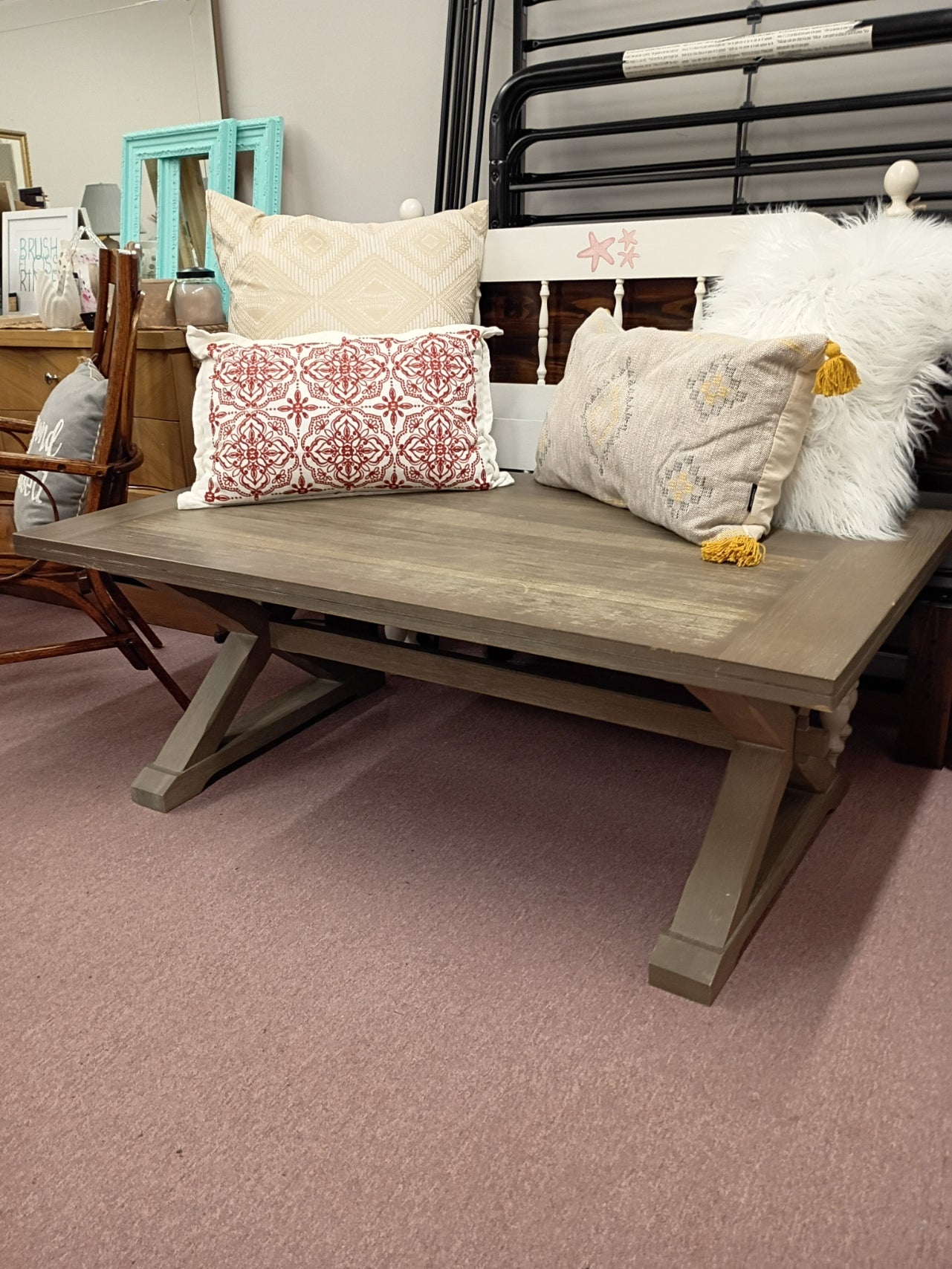 Gray Washed Coffee Table