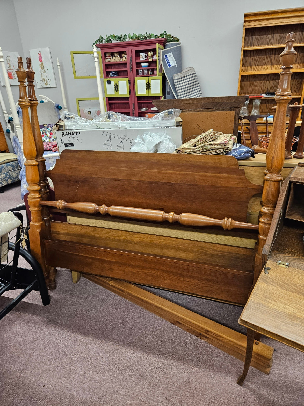 Wooden, Full Size Bed