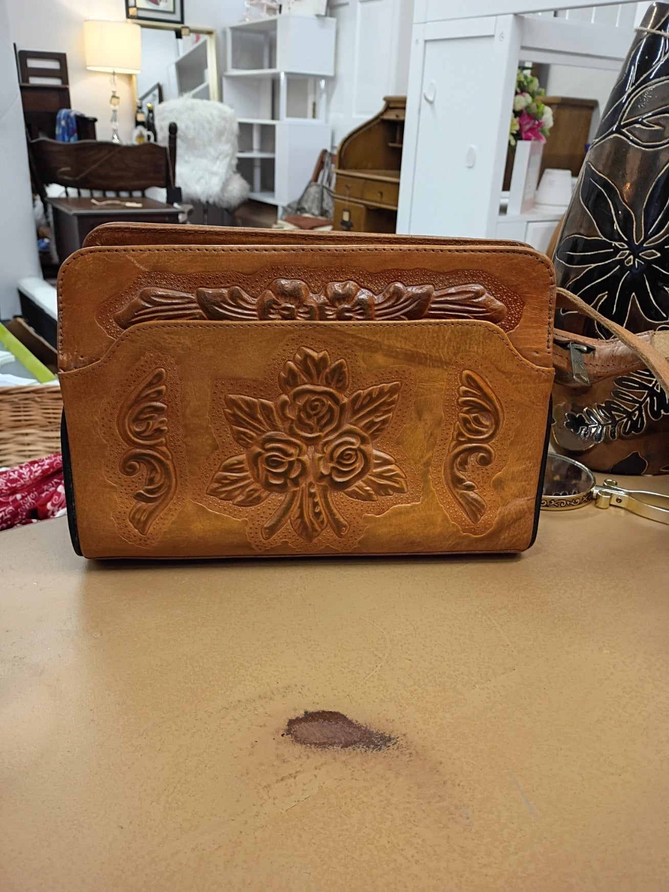 Leather Purse, Made in Mexico