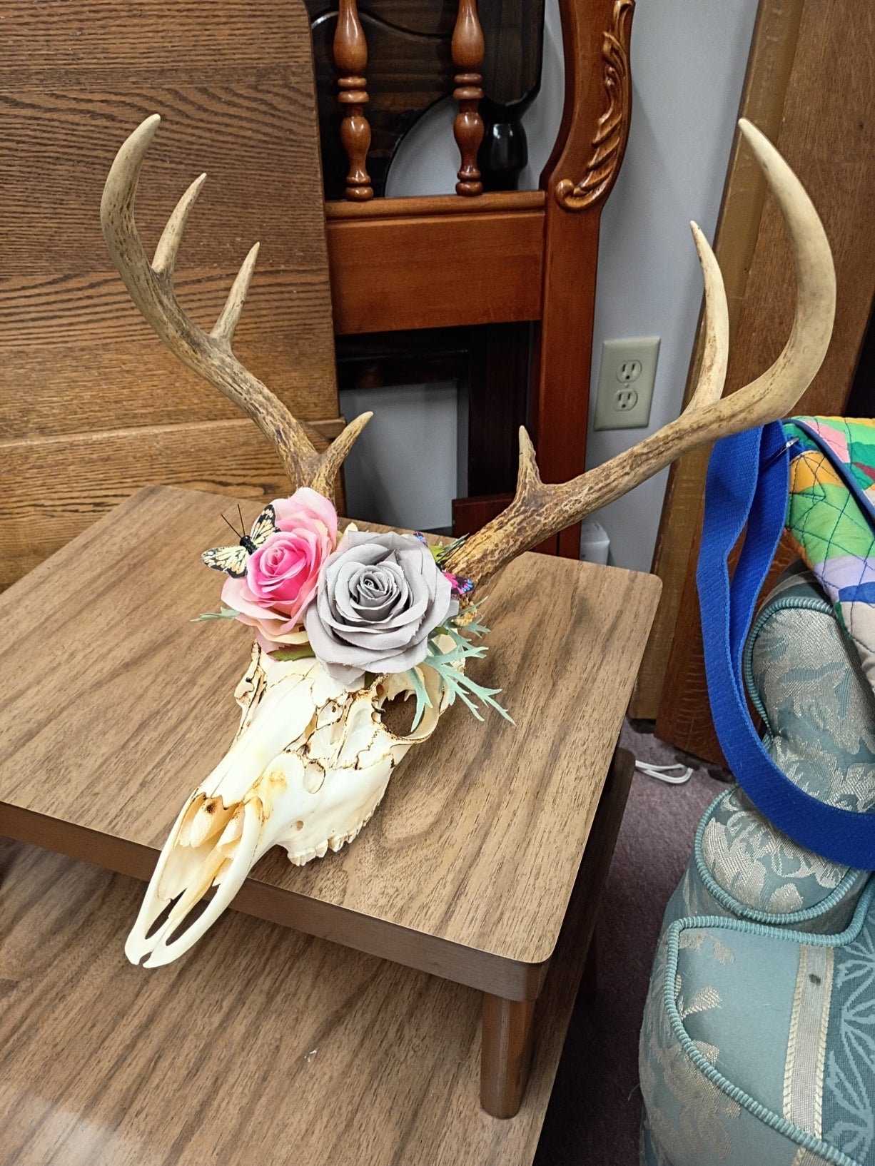 Deer Skull w/ Flowers