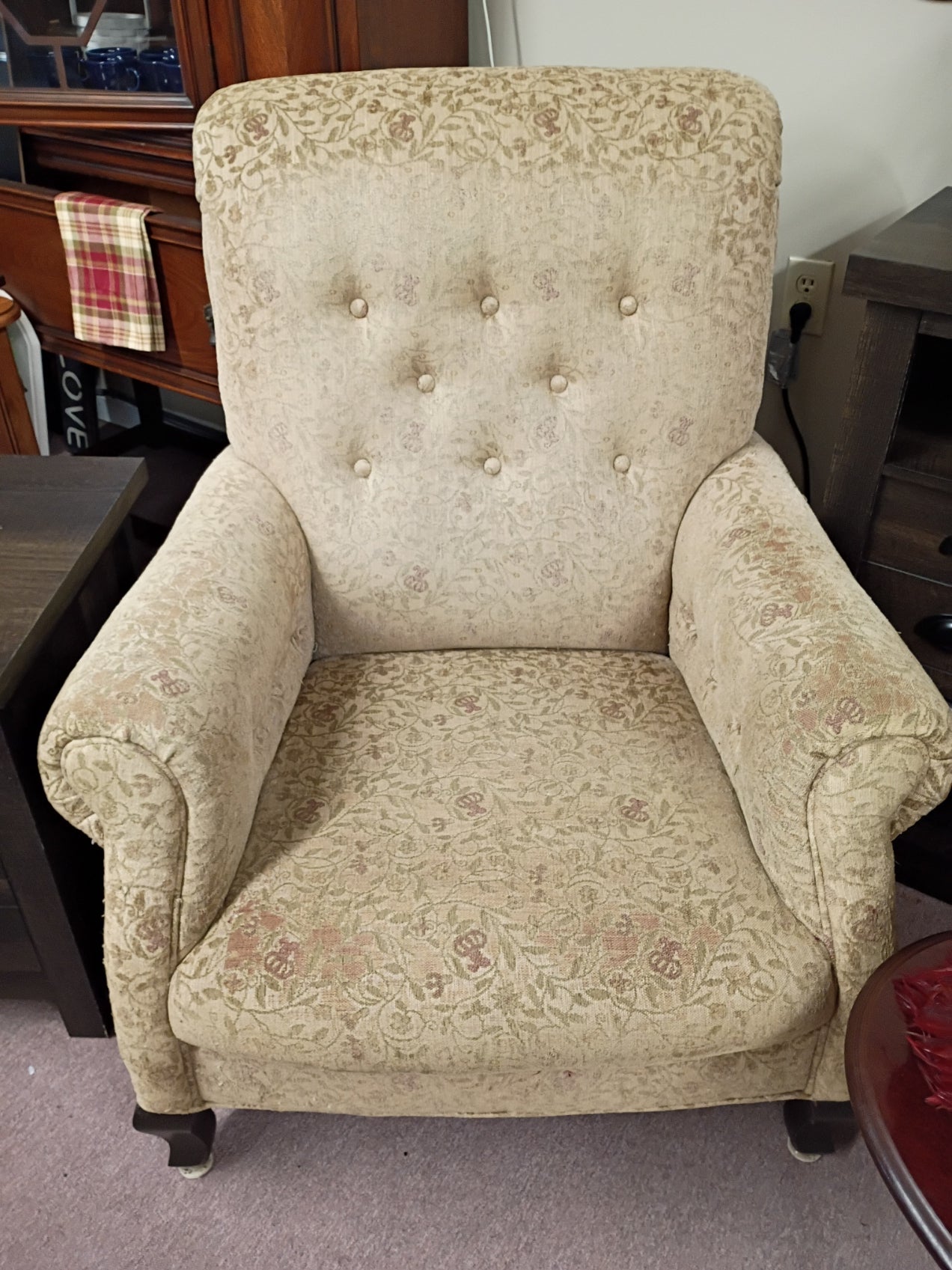 Upholstered Accent Chair