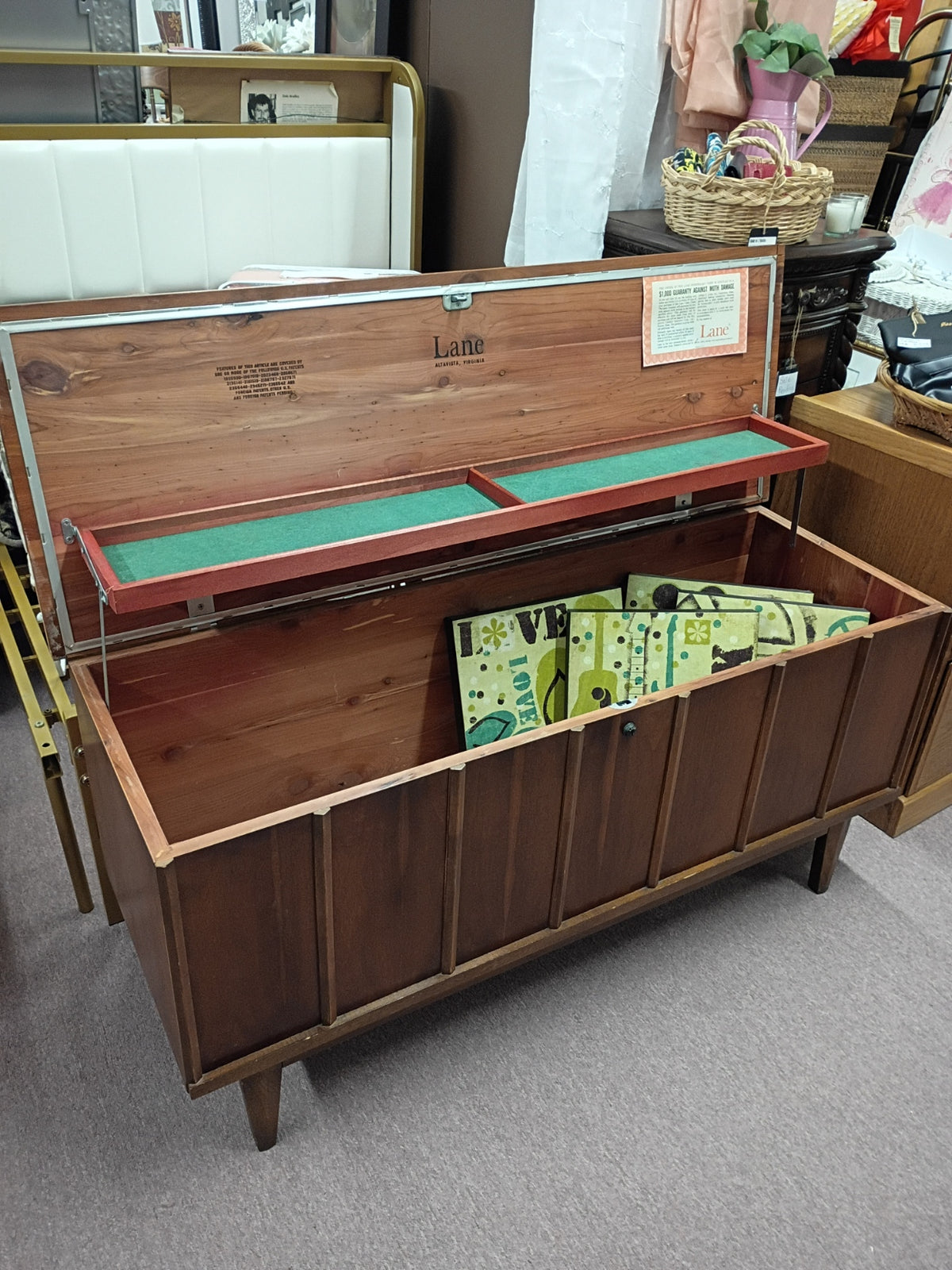 MCM Lane Cedar Chest