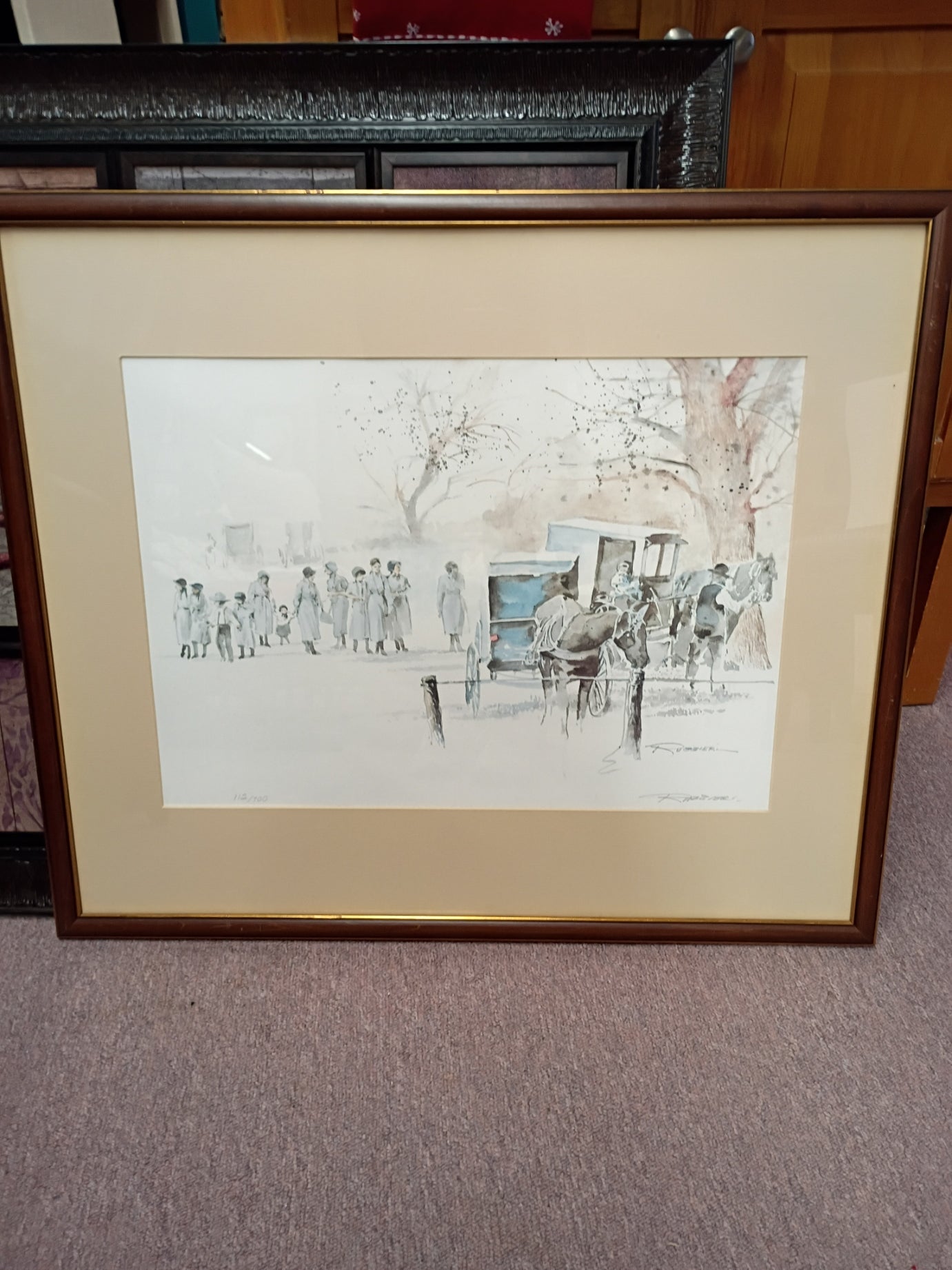 Signed/Numbered Amish Print