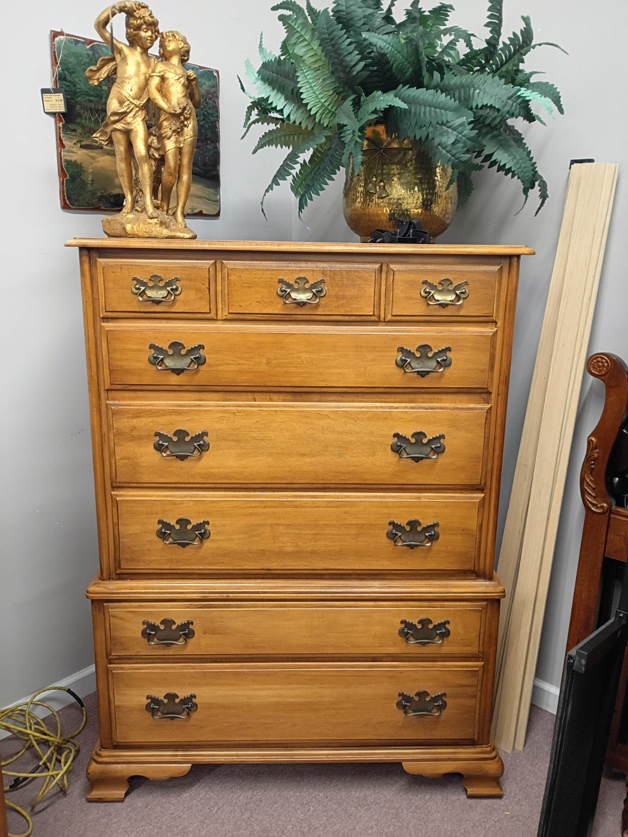 Solid Maple, 6-Drawer Chest