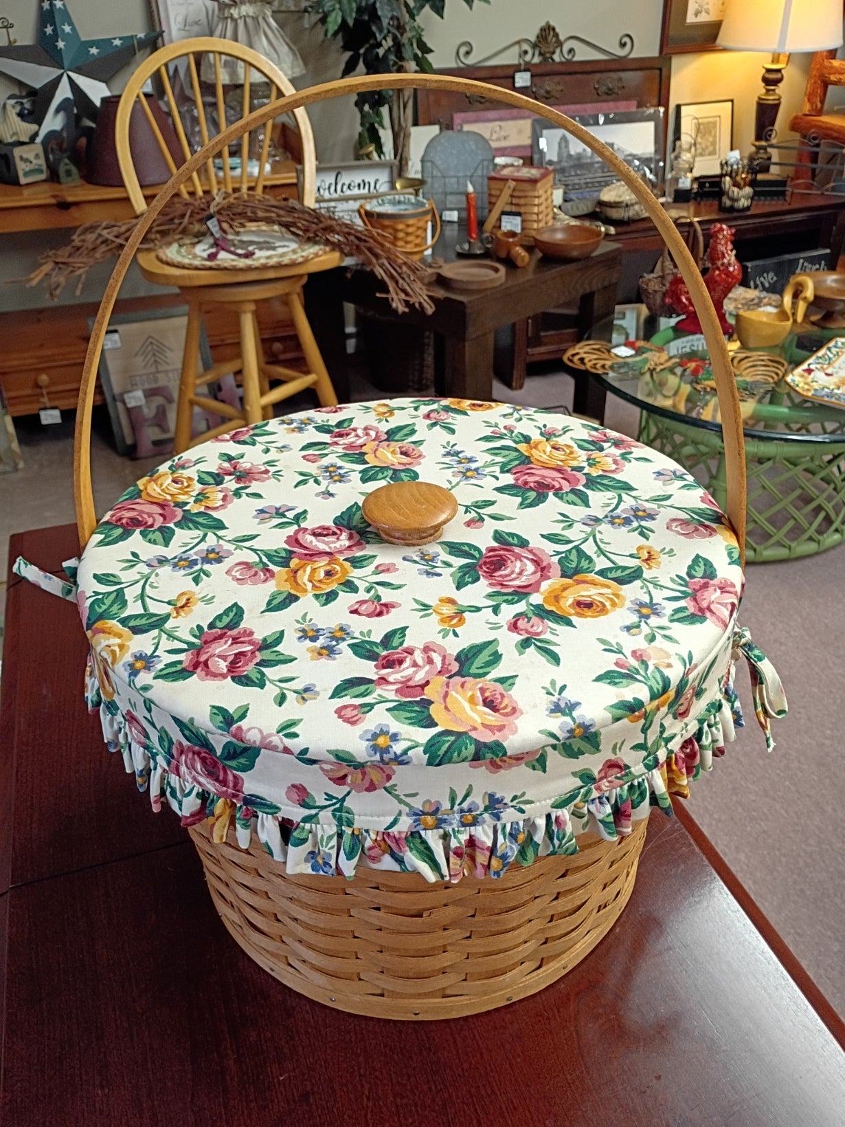 Longaberger Sewing Basket