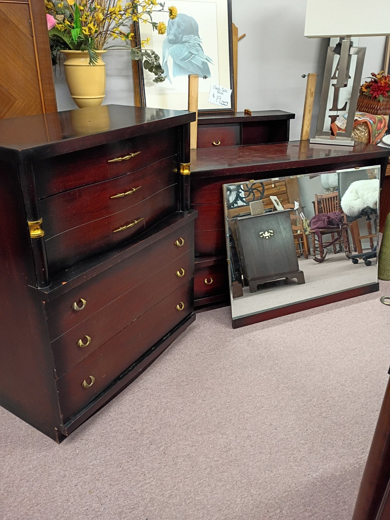 Vintage, 3-Piece Bedroom Set