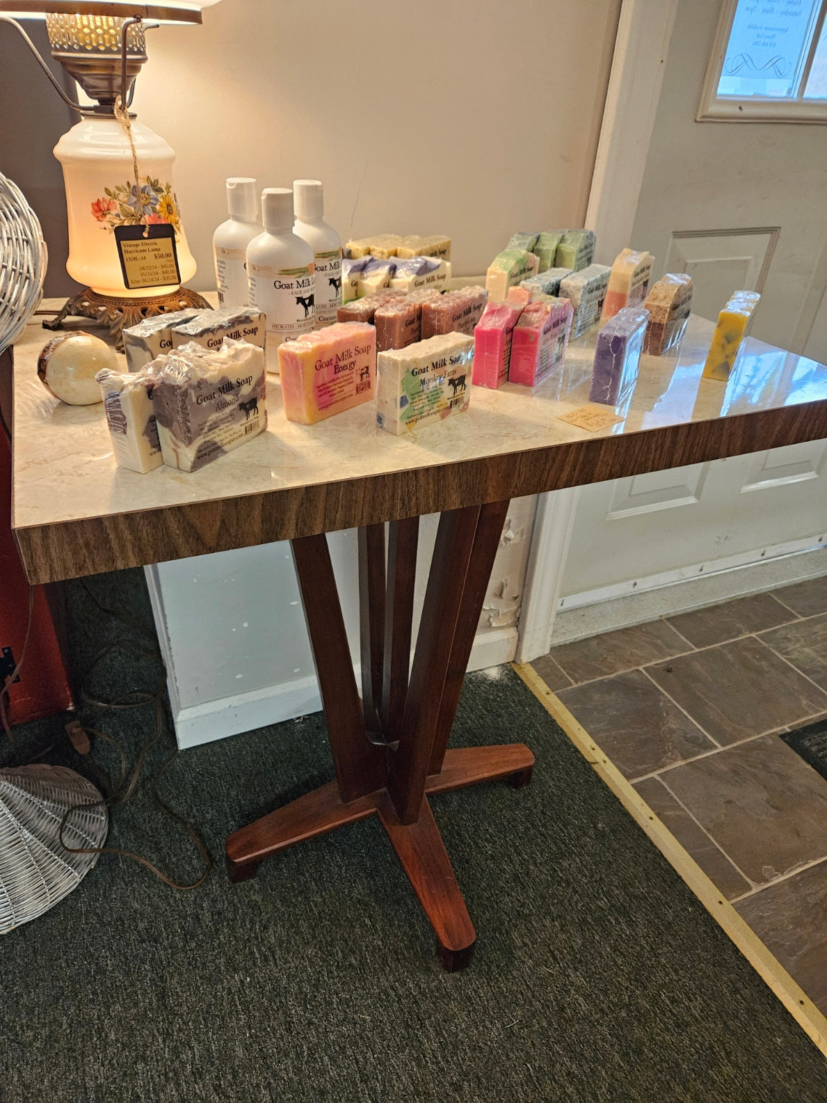 MCM Table w/ Laminate Top