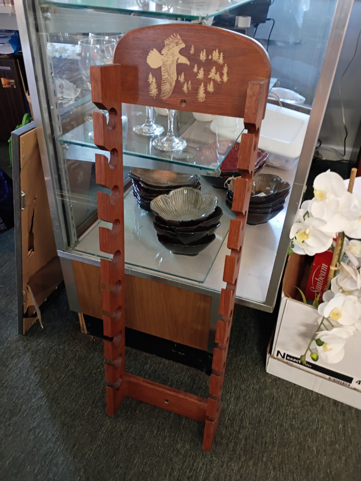 Wooden Hat Holder