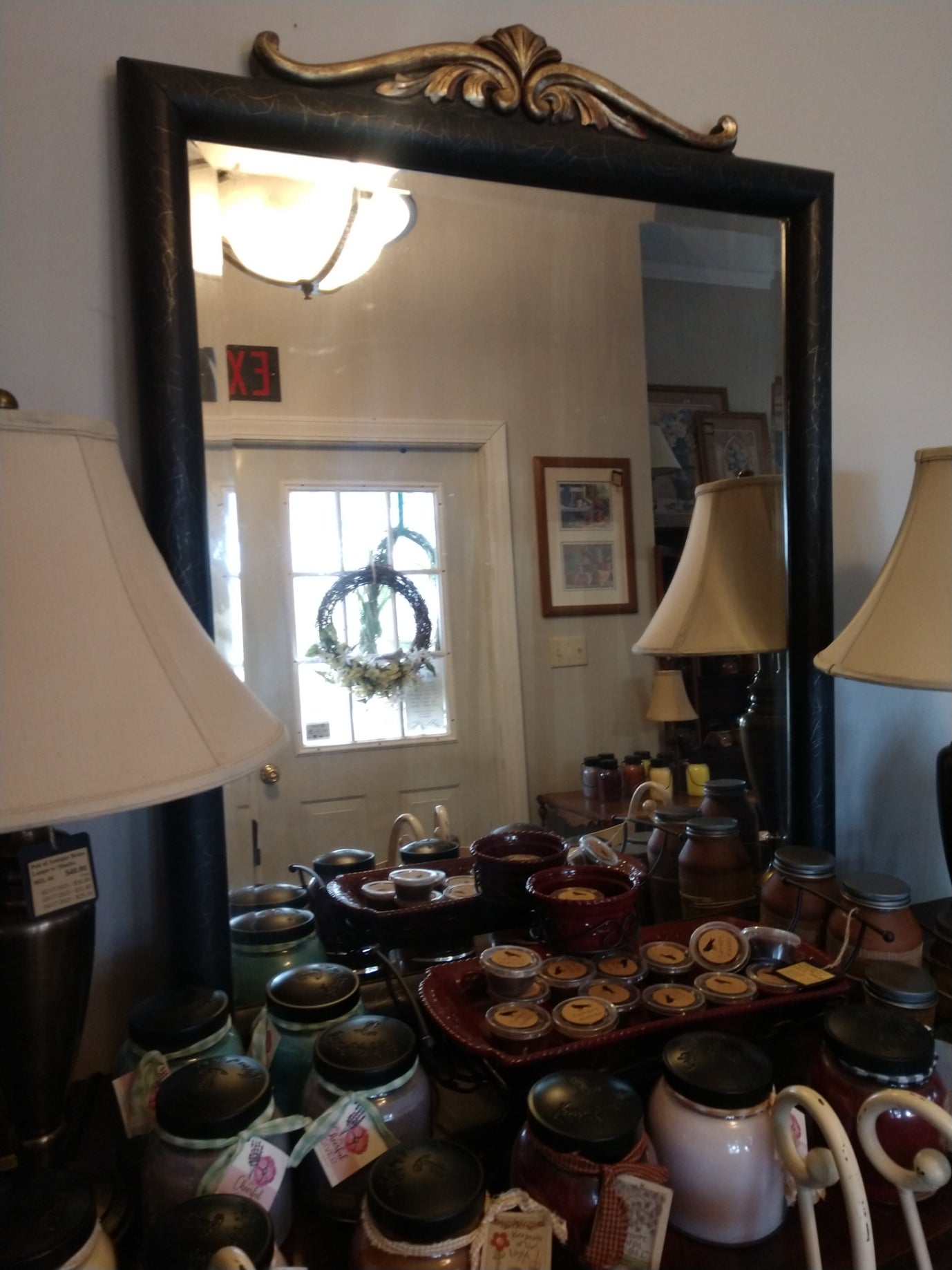 Large, Vintage Mirror