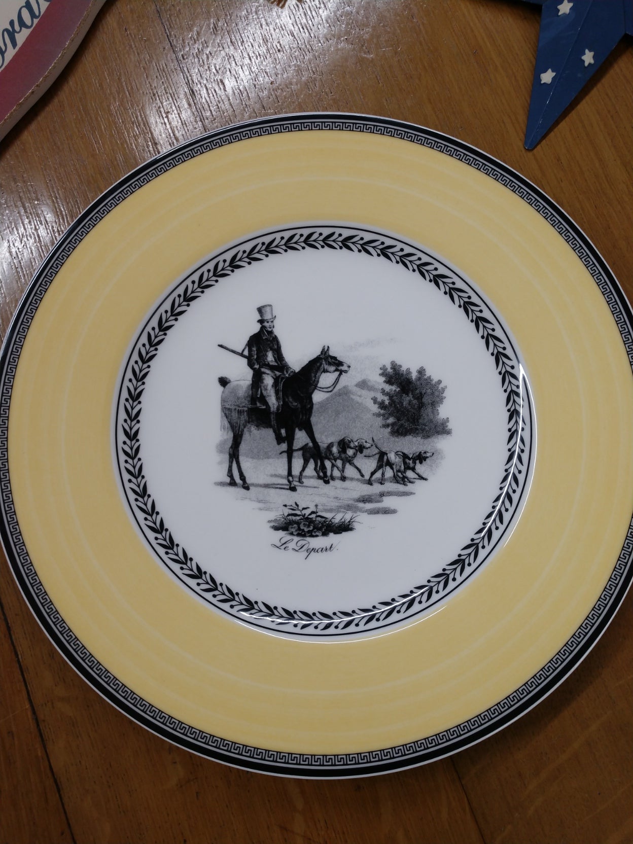 Vellroy and Boch Plate