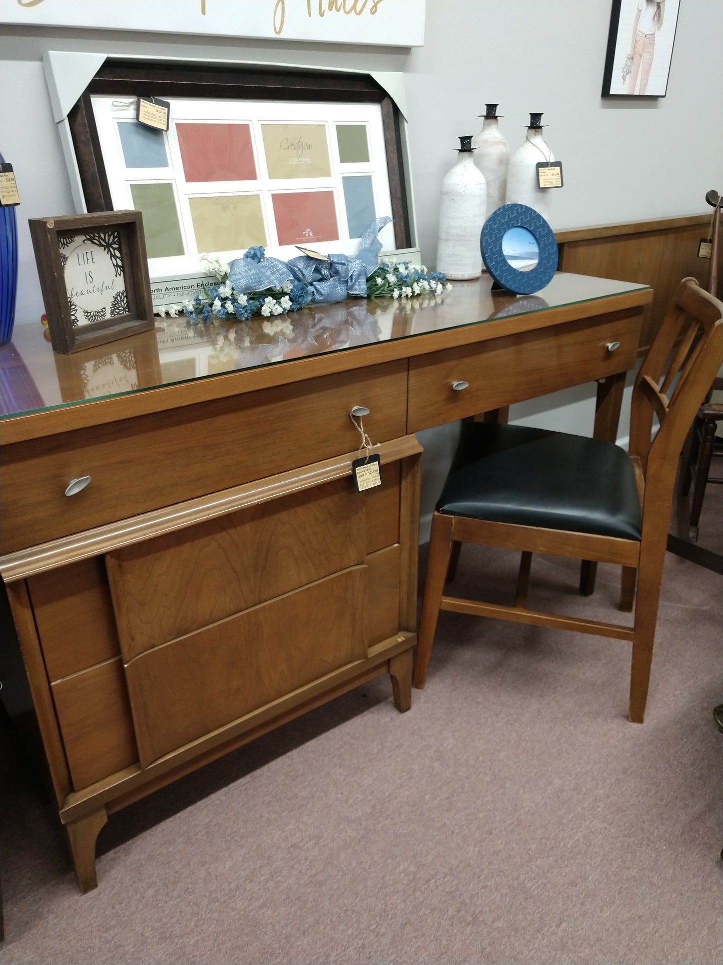 MCM Desk and Chair