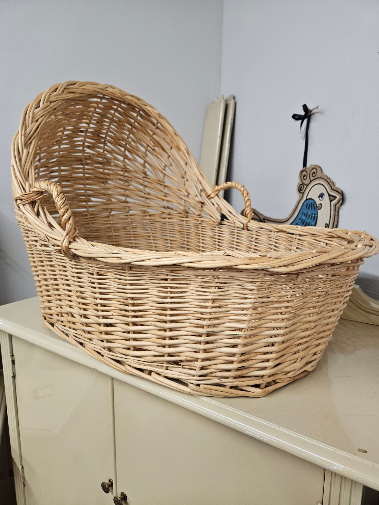 Wicker Bassinet