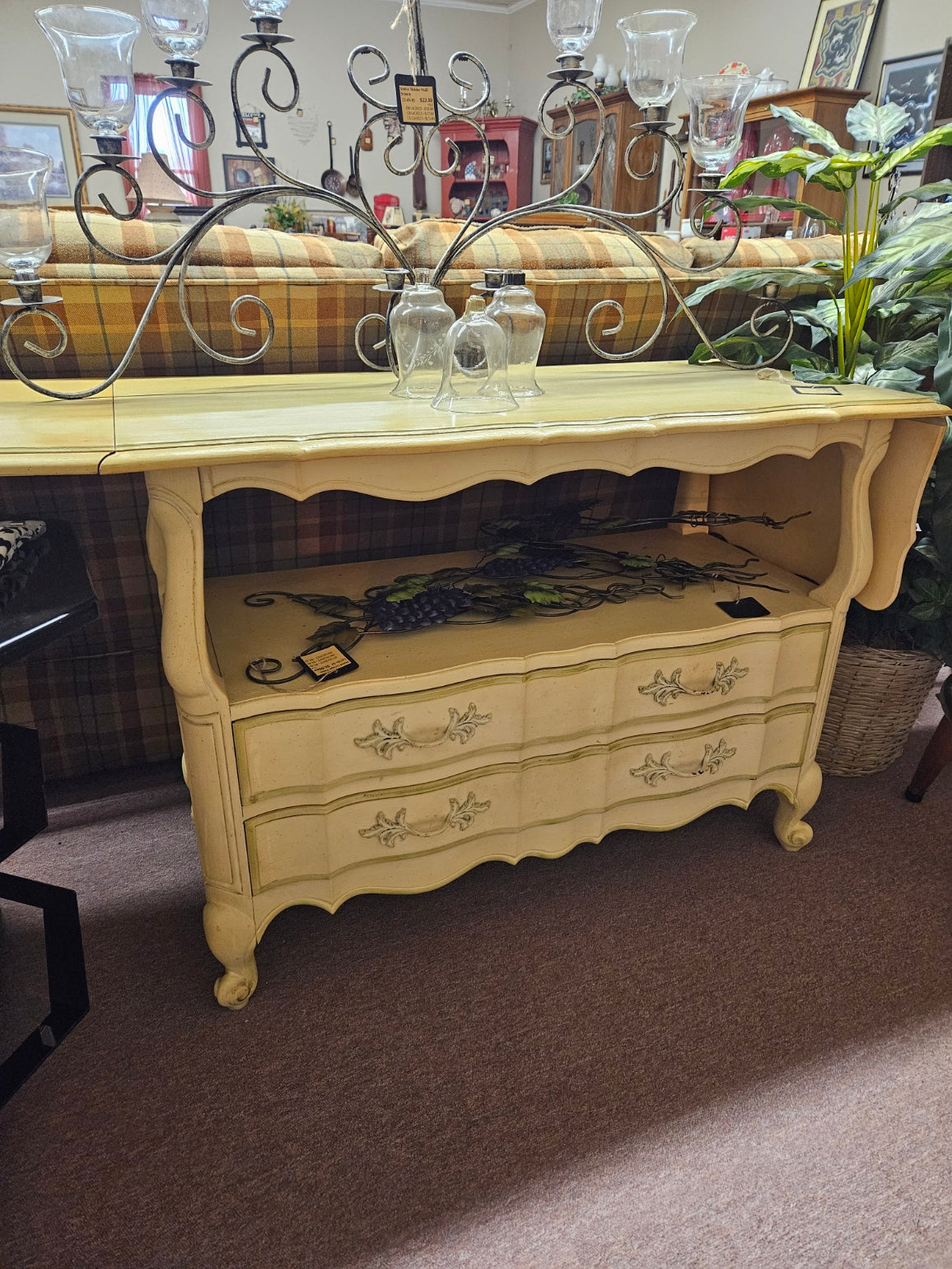 Double Drop Leaf Server