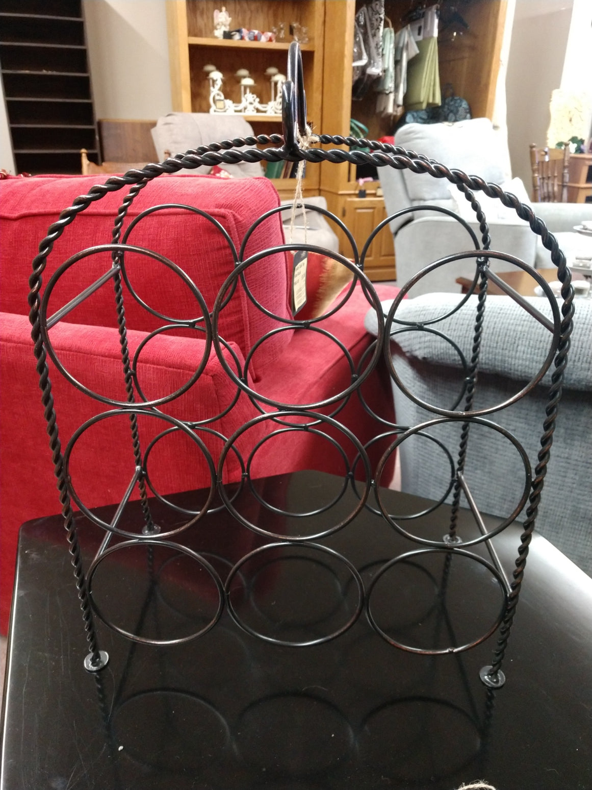 9-Bottle Wine Rack