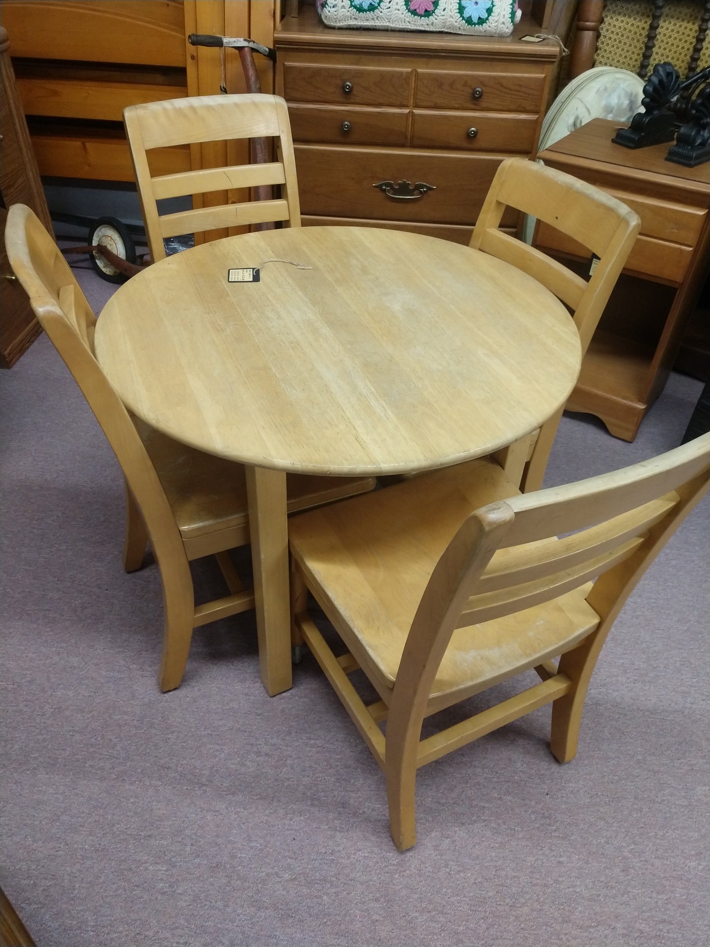 Child Size Table and 4 Chairs