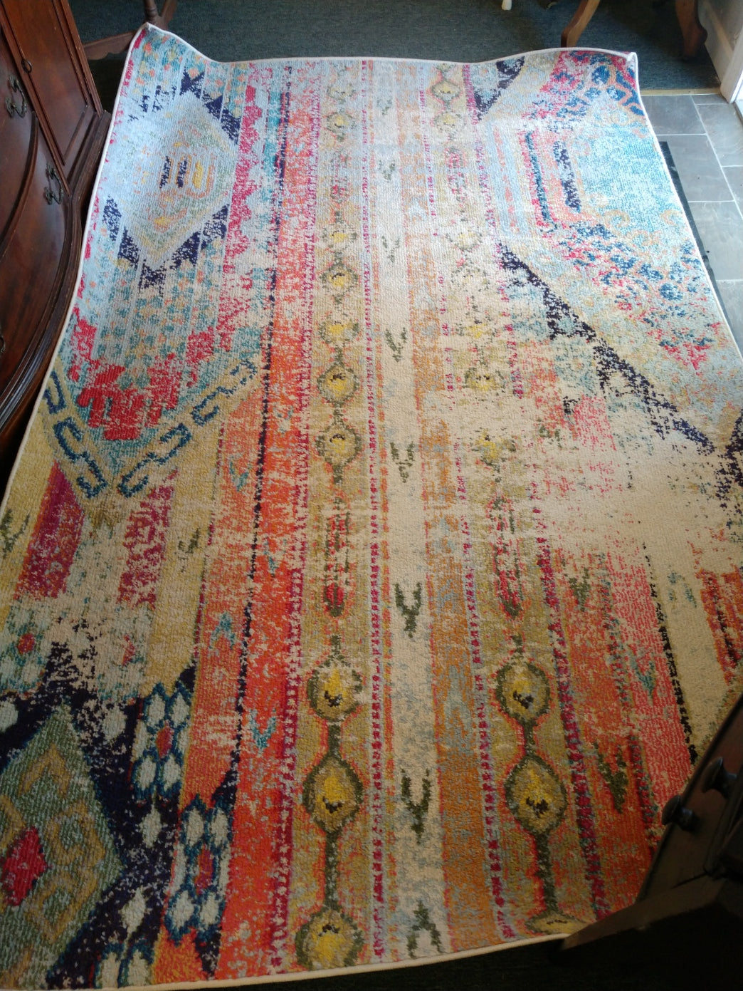 5' x 7' Southwest Style Rug