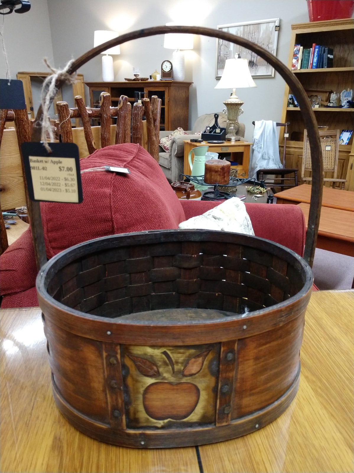Basket w/ Apple