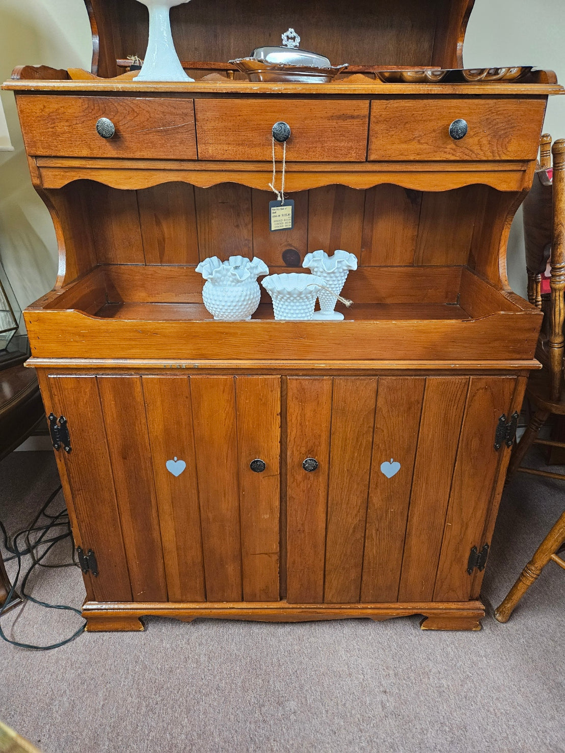 Pine Dry Sink