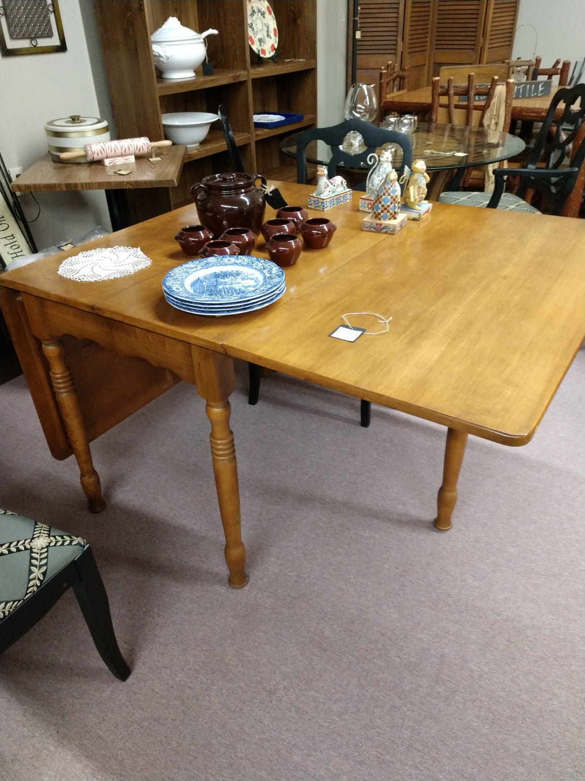 Maple Double Drop Leaf Table