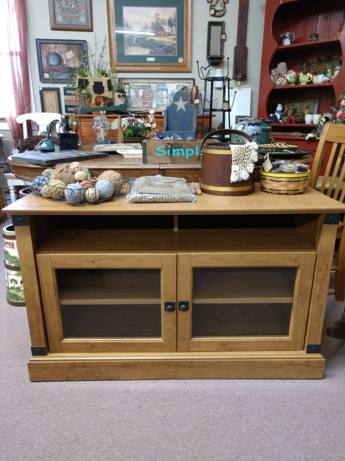 Laminate TV Stand