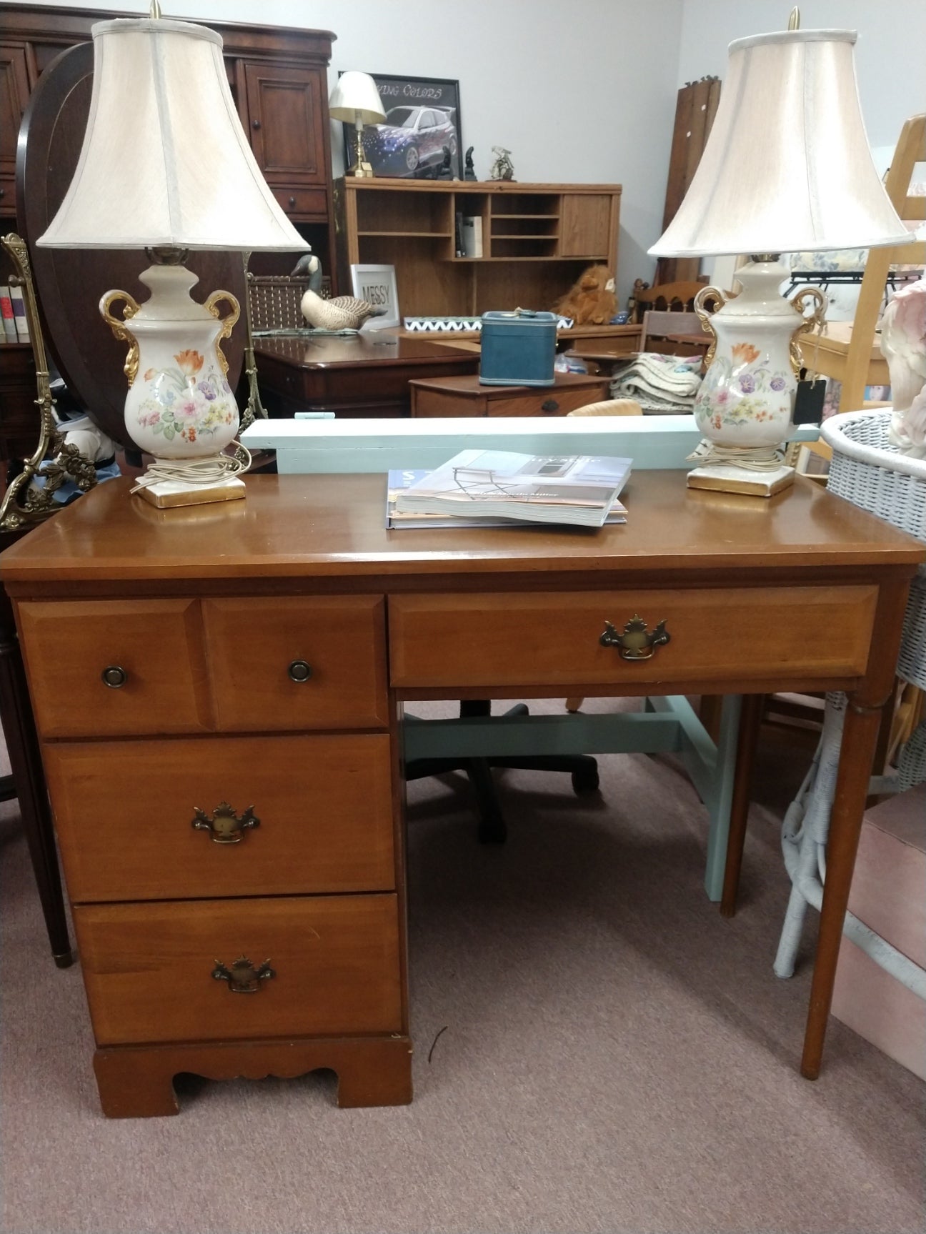 4-Drawer Desk