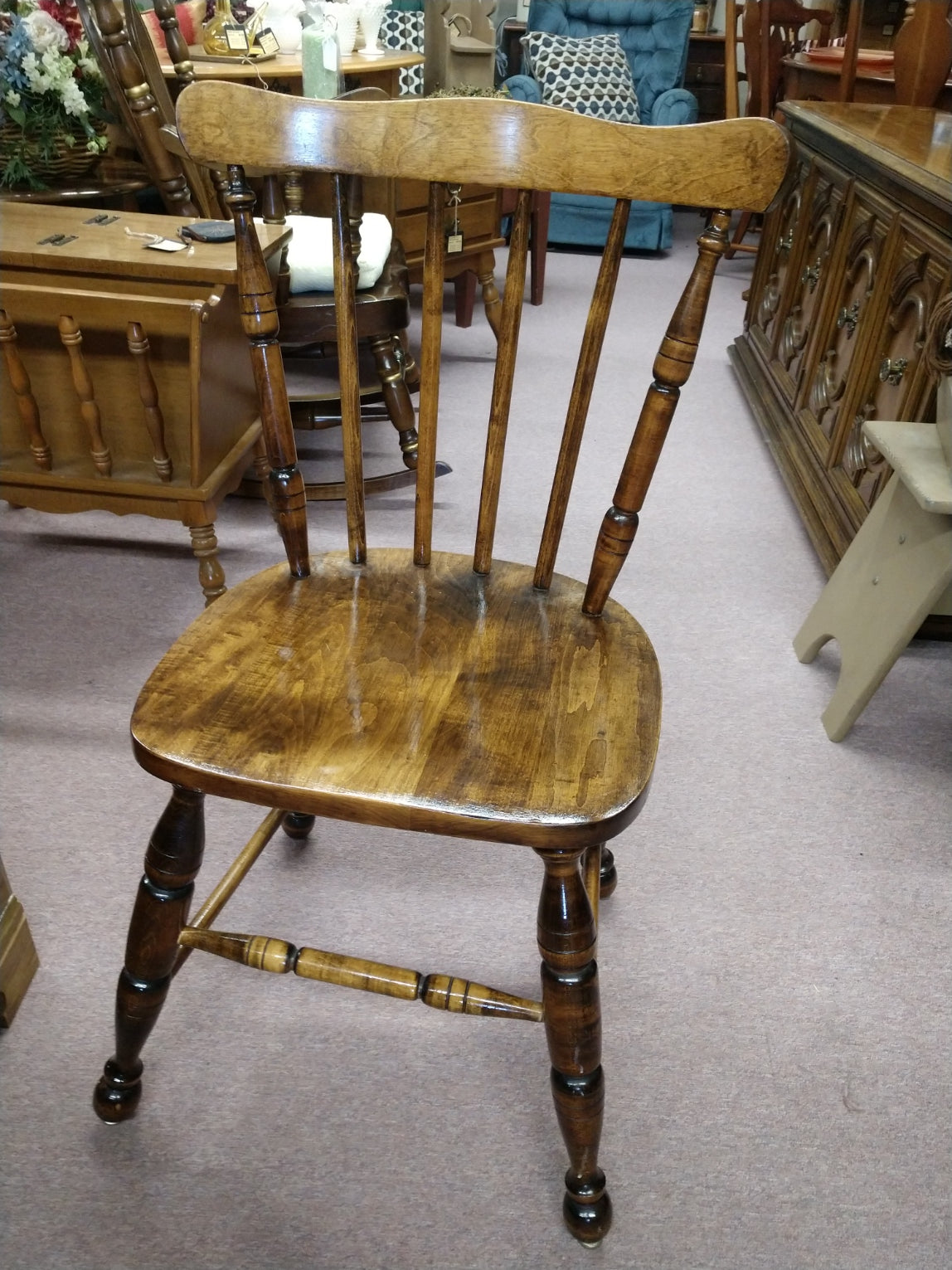 Single Wooden Chair