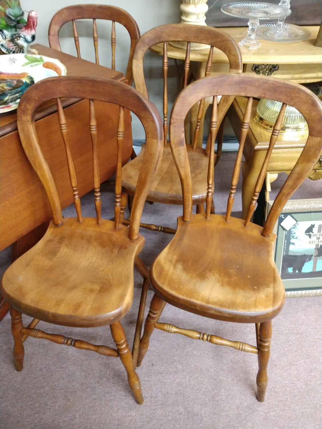 Set of 4 Kitchen Chairs