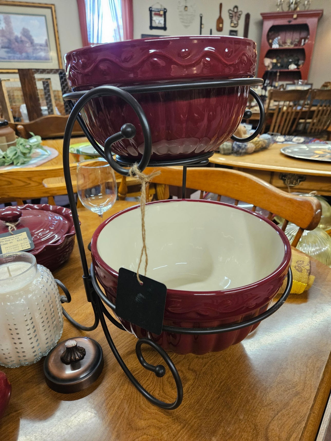 Celebrating Home 2-Tier Serving Bowls