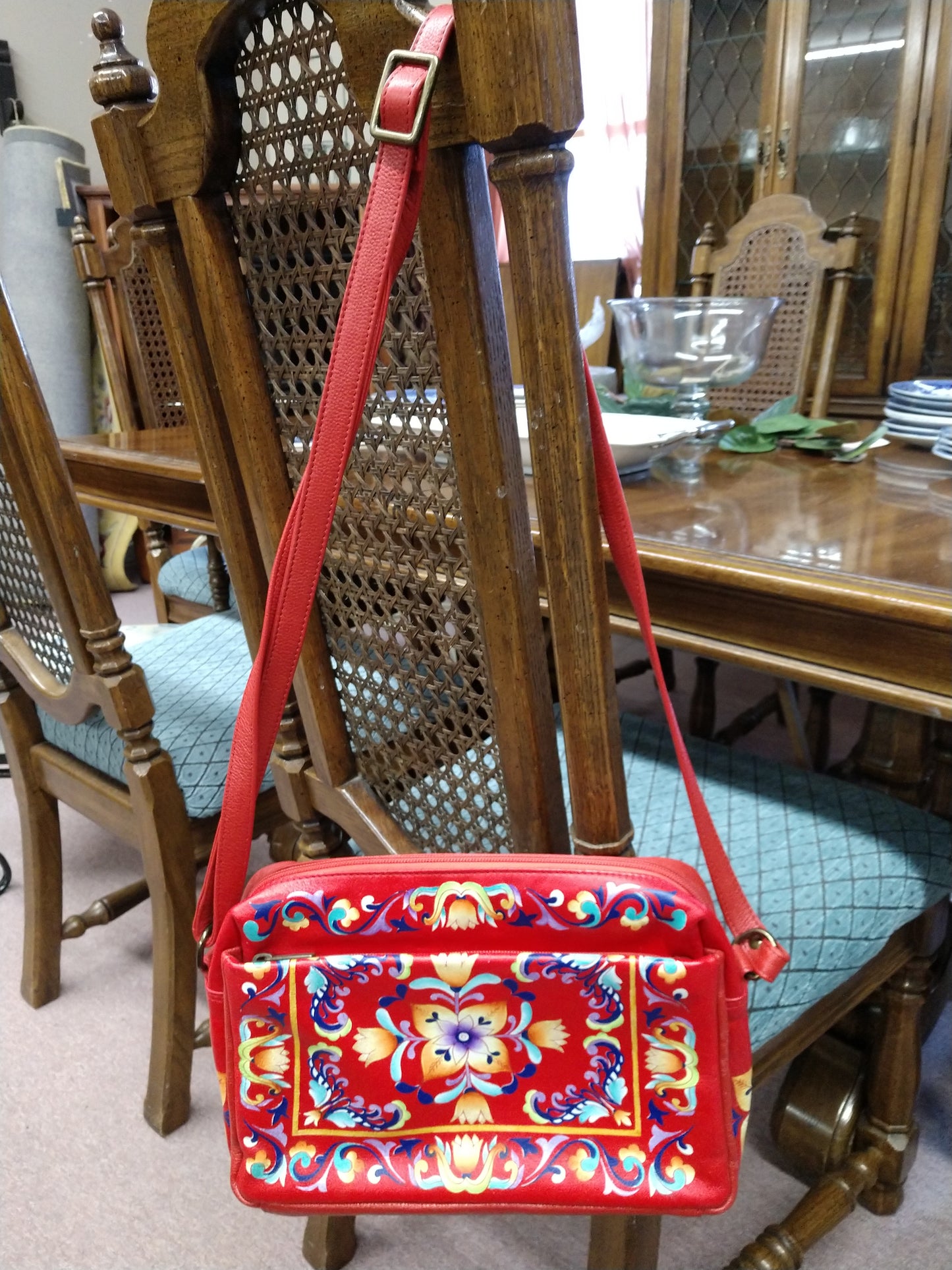 New w/o tags Anuschka Red Purse