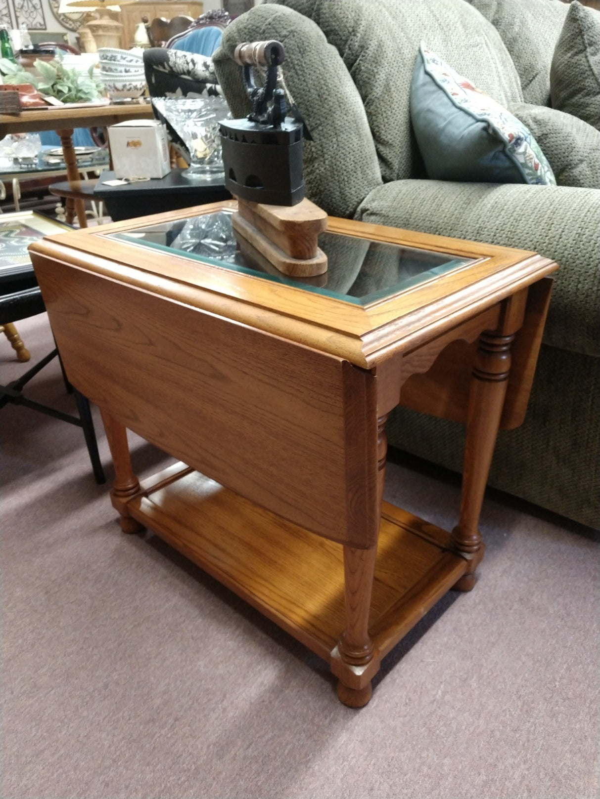 Drop Lead End Table