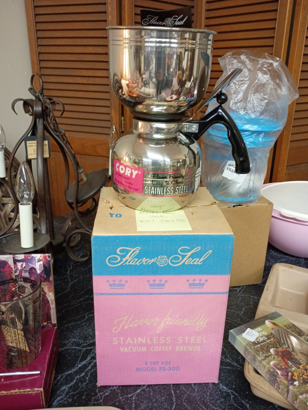 Vintage, Cory Vaccume Coffee Maker