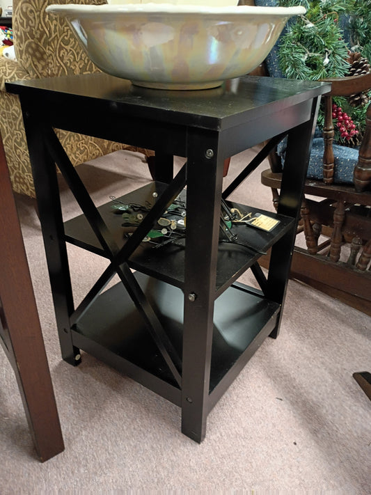 Black End Table